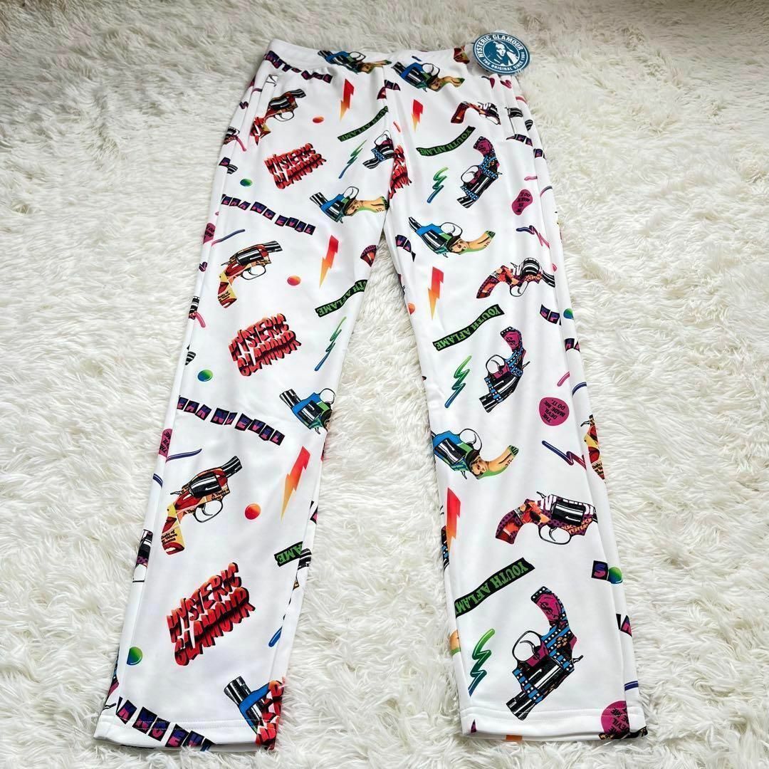 【新品未使用】ヒステリックグラマー スウェット パンツ 総柄 ガール プリント