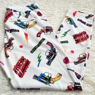 【新品未使用】ヒステリックグラマー スウェット パンツ 総柄 ガール プリント