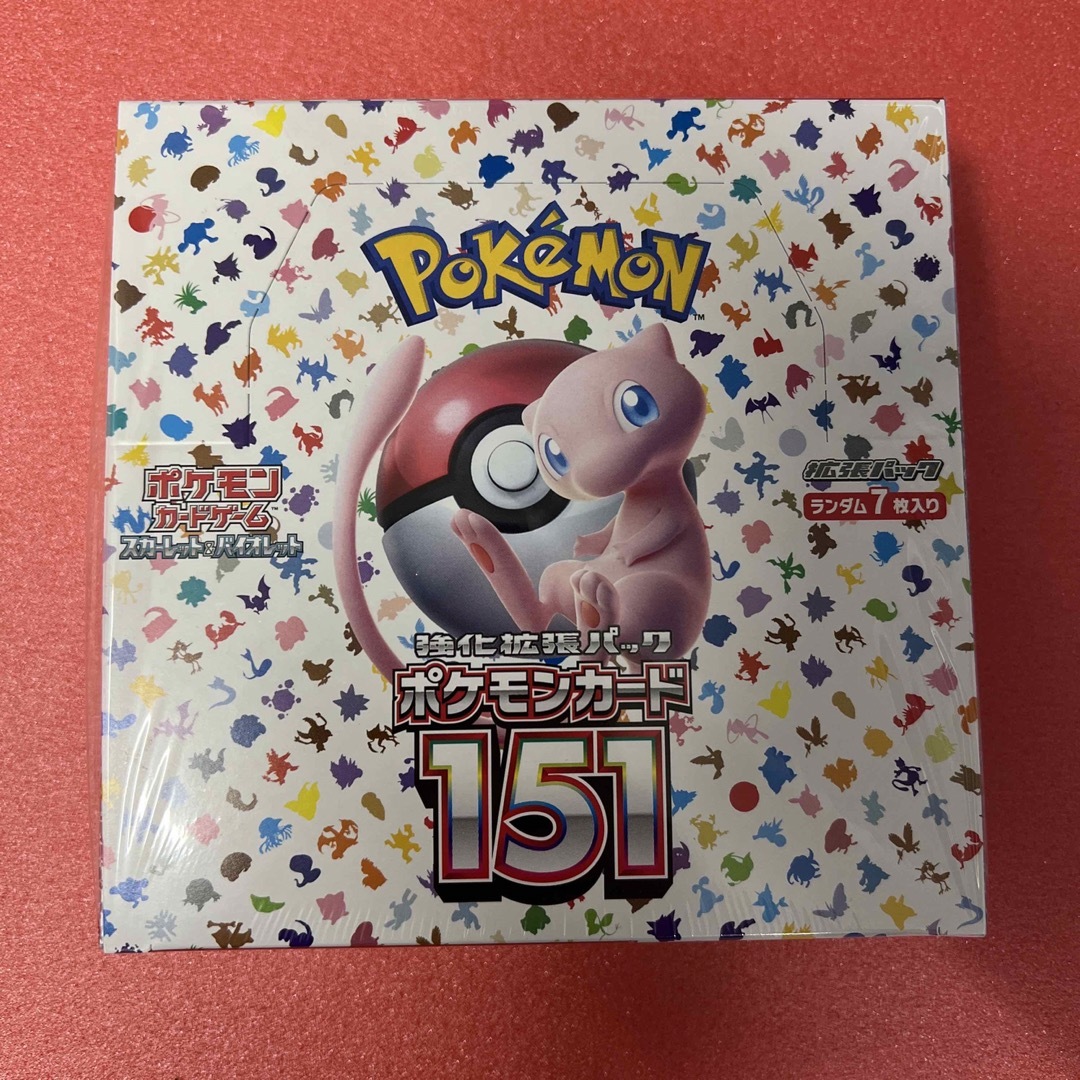 ポケモンカード　151 box シュリンク付き