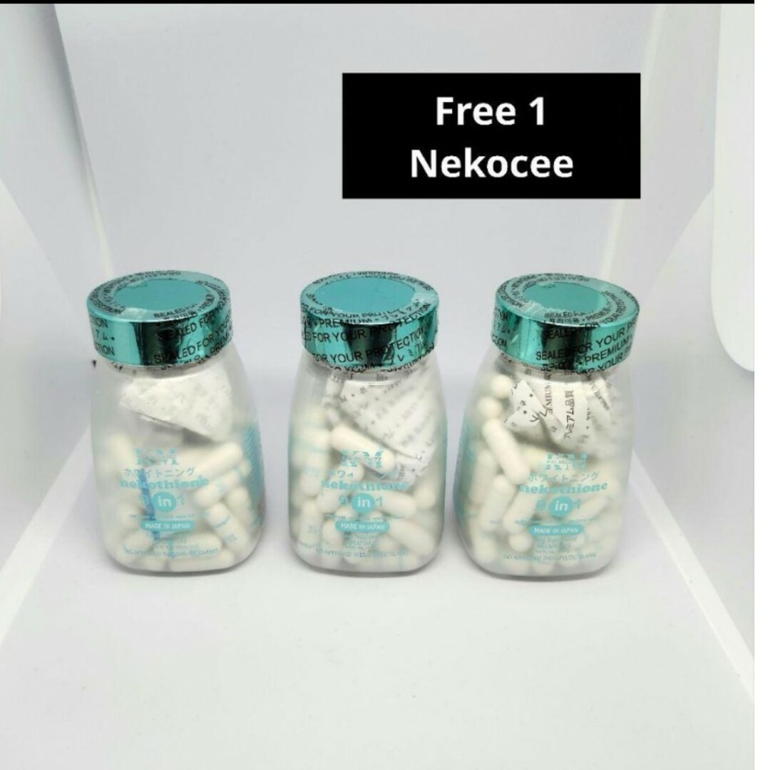 3 Nekothione + 1 Free Nekocee