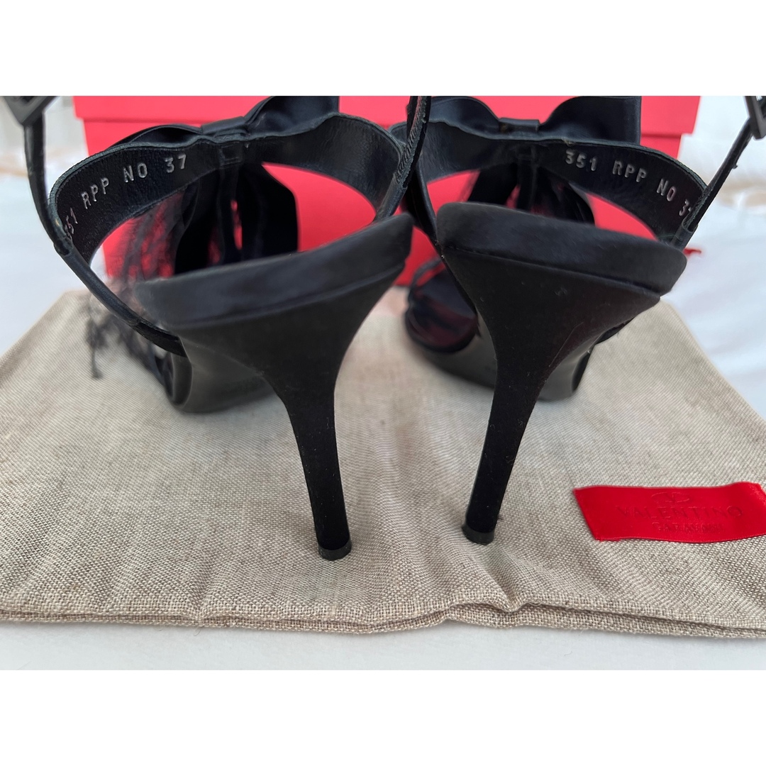VALENTINO ヴァレンティノ リボンサンダル パンプス パーティー レア