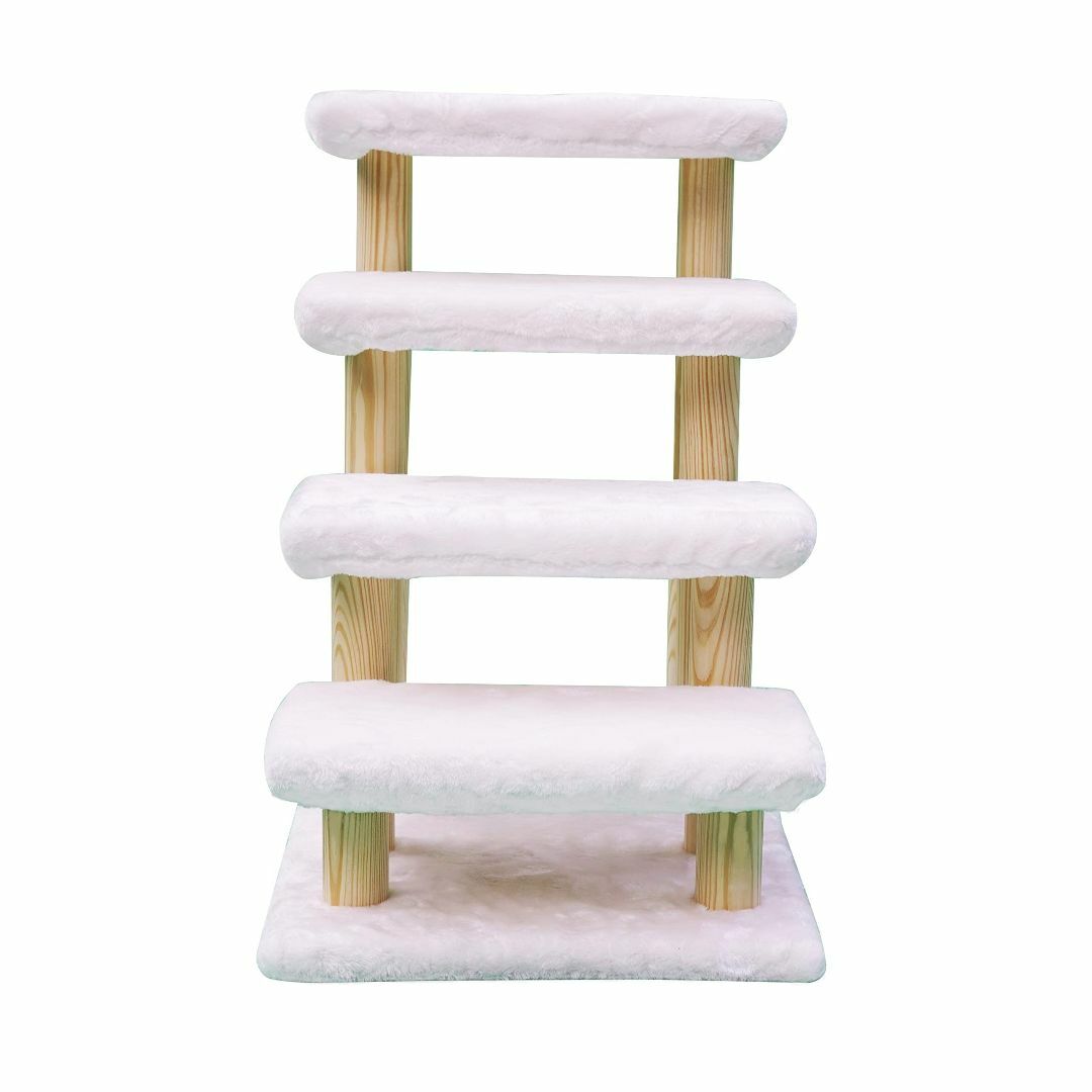 【色: ホワイト】猫 階段 猫用 階段 猫 ステップ ペット ソファー 階段 純