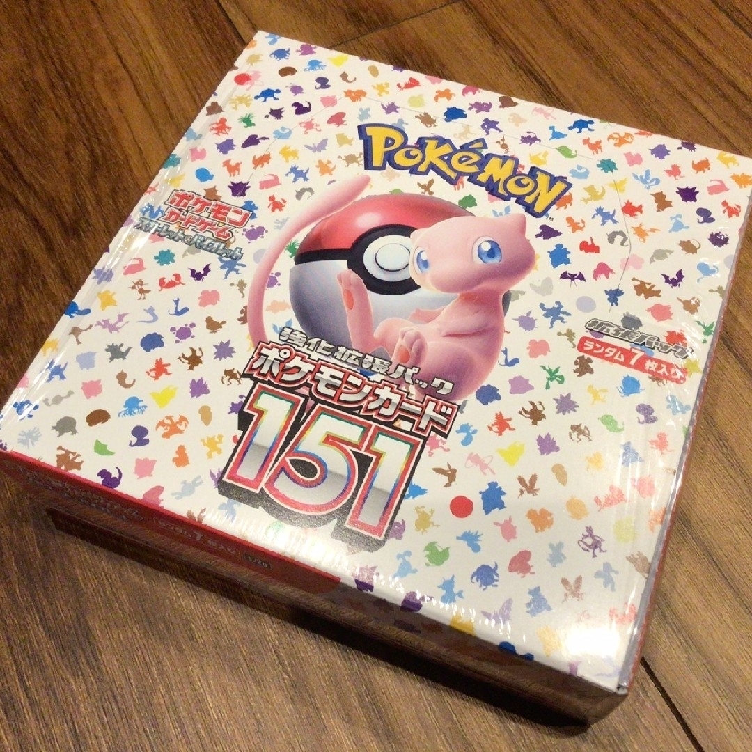 【新品】ポケモンカード151 box シュリンク付き