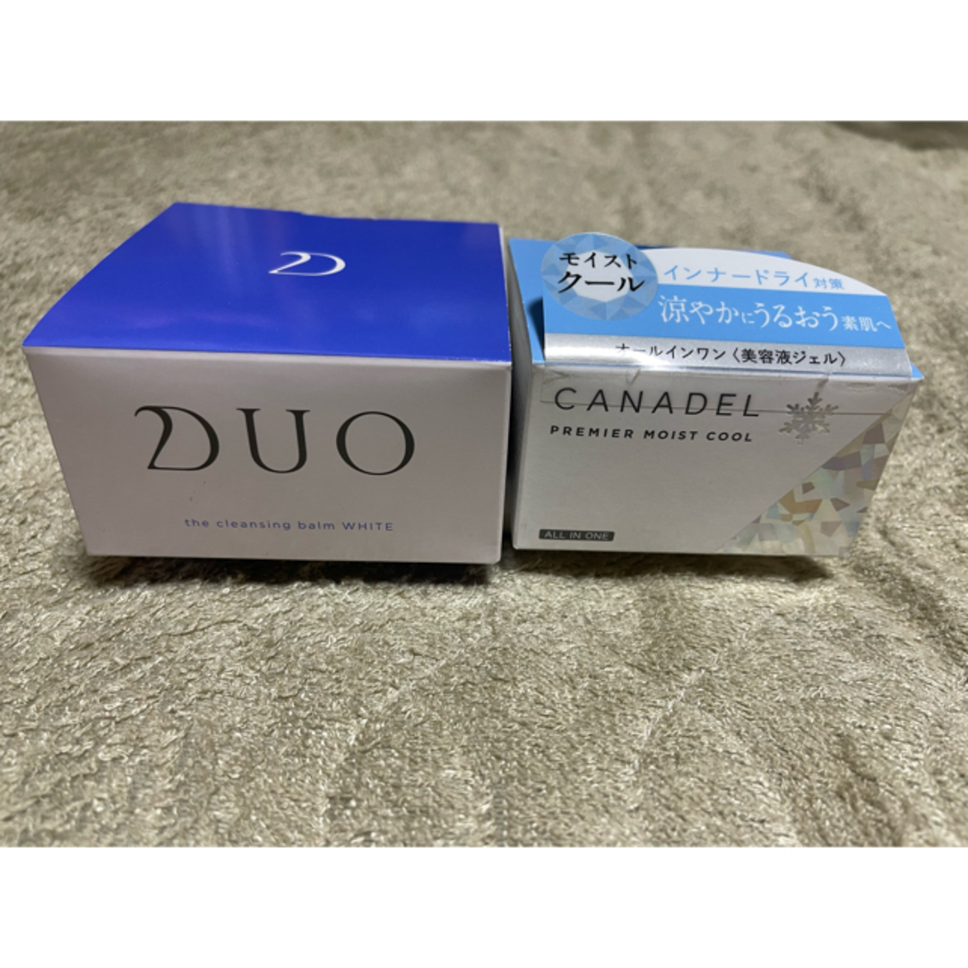 【新品未開封‼️】DUOクレンジングバーム&CANADEL夏限定????ホワイト❣️