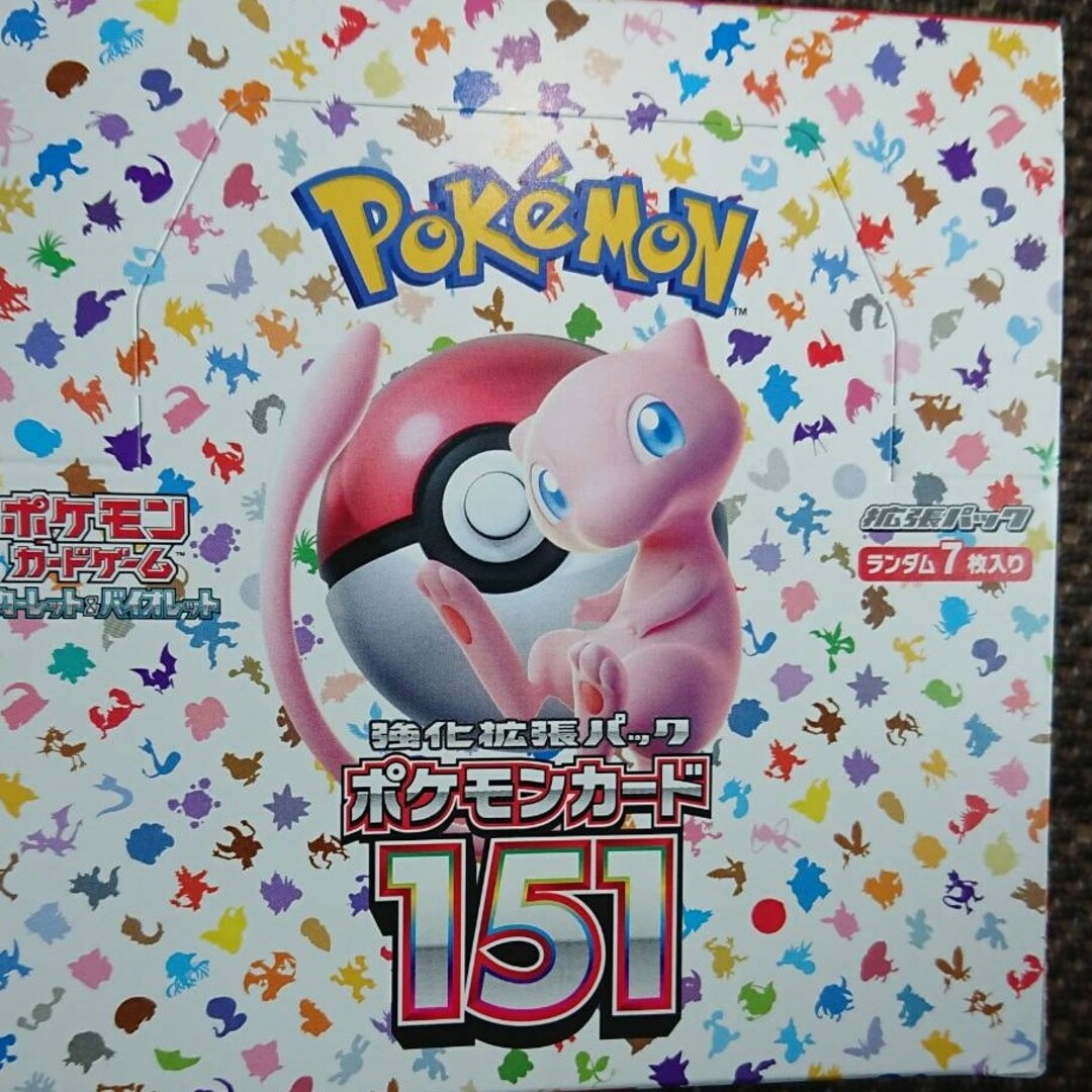 ポケモンカードゲーム　ポケカ　151　BOX　シュリンクなしエンタメ/ホビー