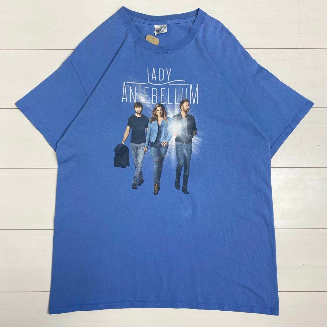 2015年 lady antebellum ツアーTシャツ 両面プリント バンT