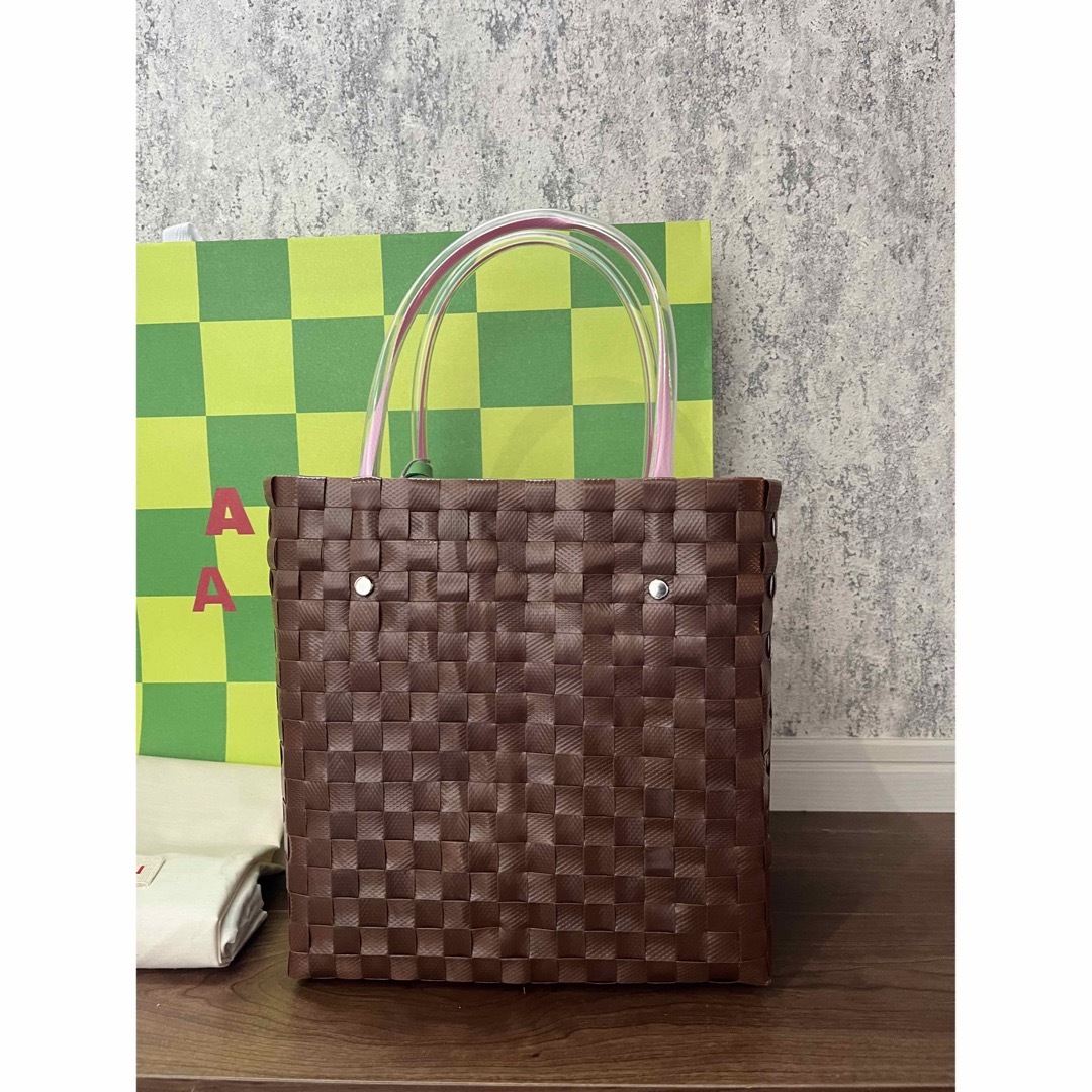 Marni - 新品⭐︎ マルニマーケット アニマルバスケット ブラウン