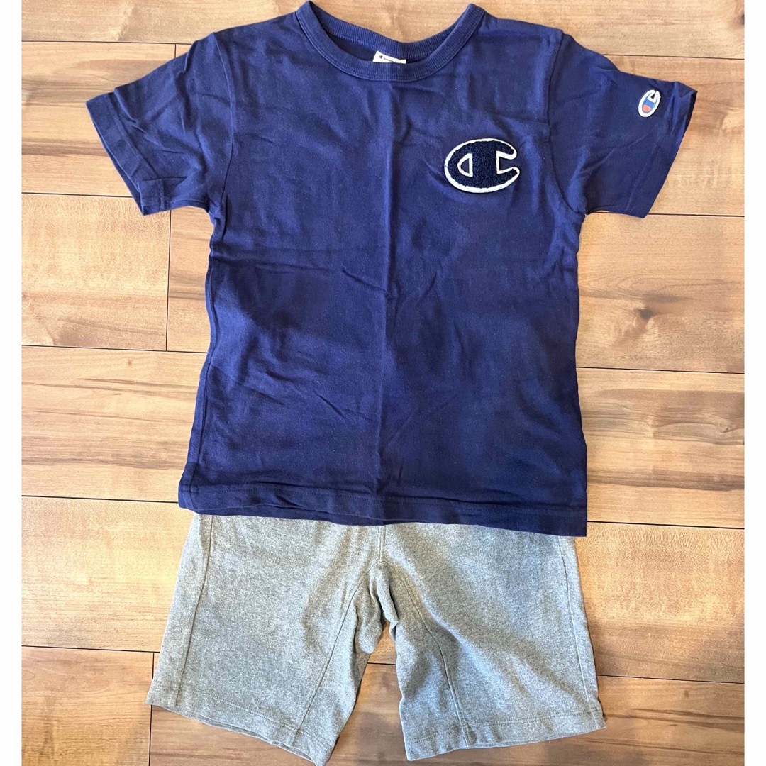 Champion(チャンピオン)のキッズ　Tシャツ　パンツ　champion キッズ/ベビー/マタニティのキッズ服男の子用(90cm~)(Tシャツ/カットソー)の商品写真