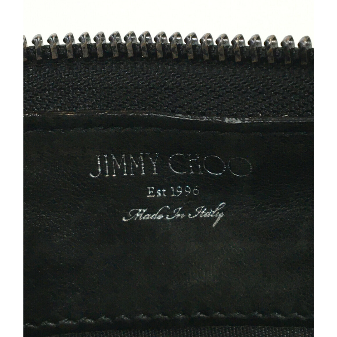 JIMMY CHOO(ジミーチュウ)のジミーチュウ ラウンドファスナー長財布 星 スター レディース レディースのファッション小物(財布)の商品写真