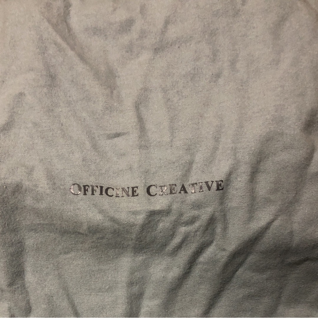 officine creative レザーリュック　カーキ