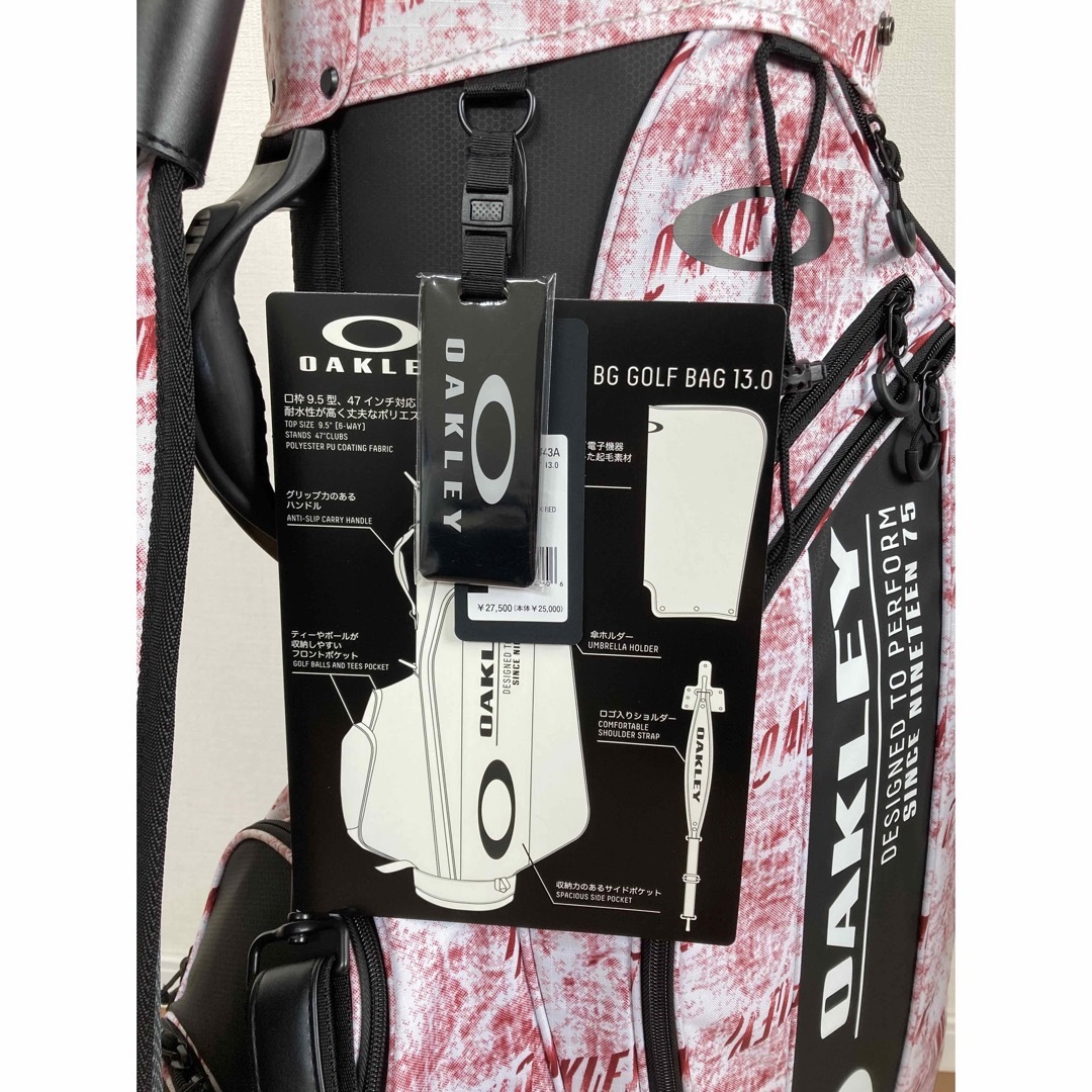 新品 OAKLEY オークリー Bg Golf Bag 13.0 キャディバッグ 4