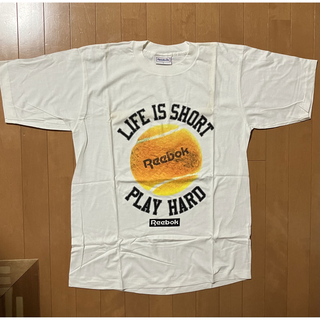 大幅値下げ【未使用】リーボック　テニスライン　Tシャツ（米国製　メンズL）
