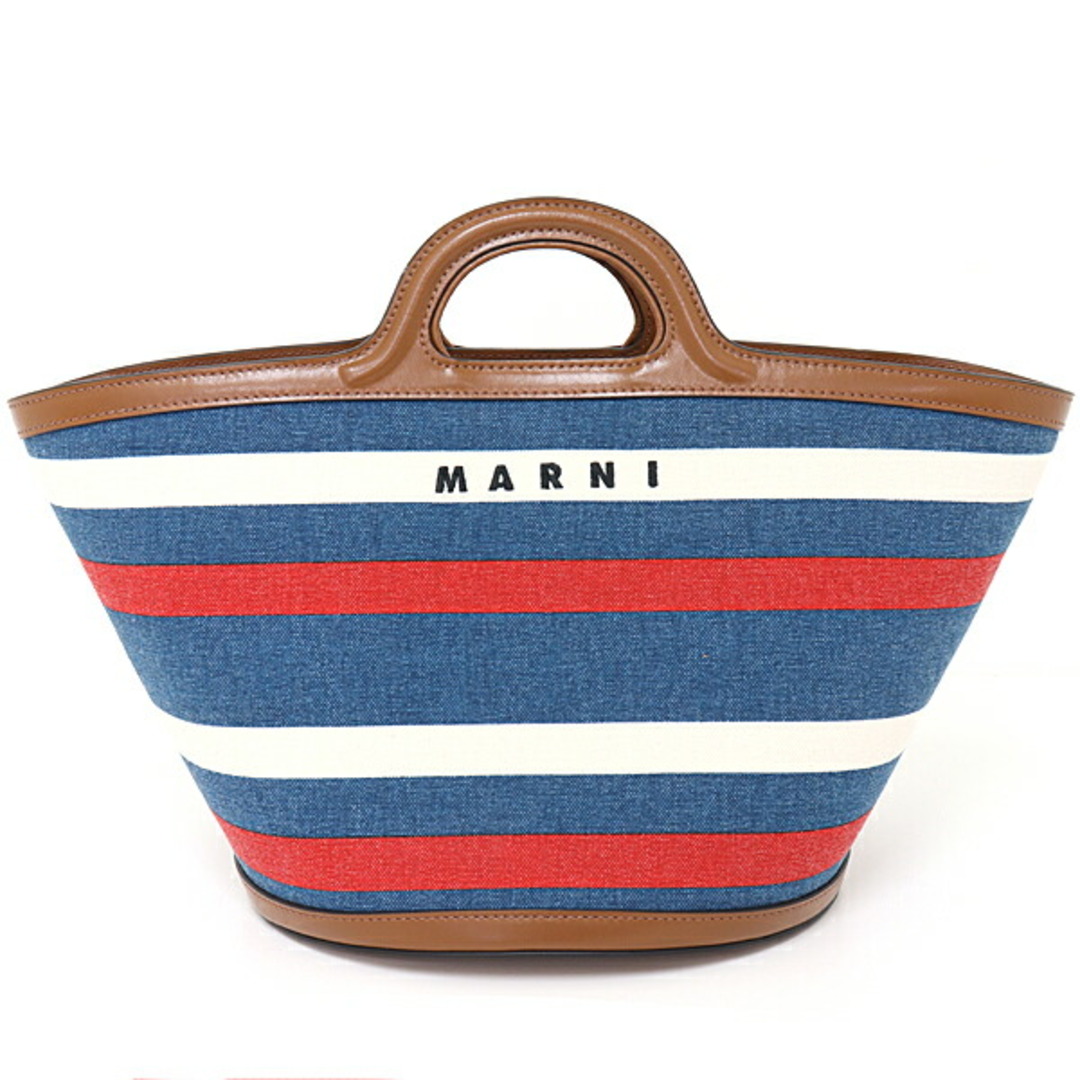 マルニ MARNI トロピカリア スモールバッグ ハンドバッグ BMMP0097Q0 COBALT/LACQUER/POMPEII ゴールド金具 未使用品