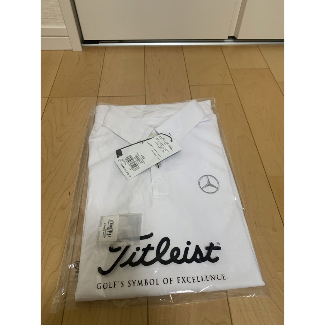 Titleist(タイトリスト)のTitleist×メルセデス・ベンツ　メンズゴルフウェア　ポロシャツ スポーツ/アウトドアのゴルフ(ウエア)の商品写真