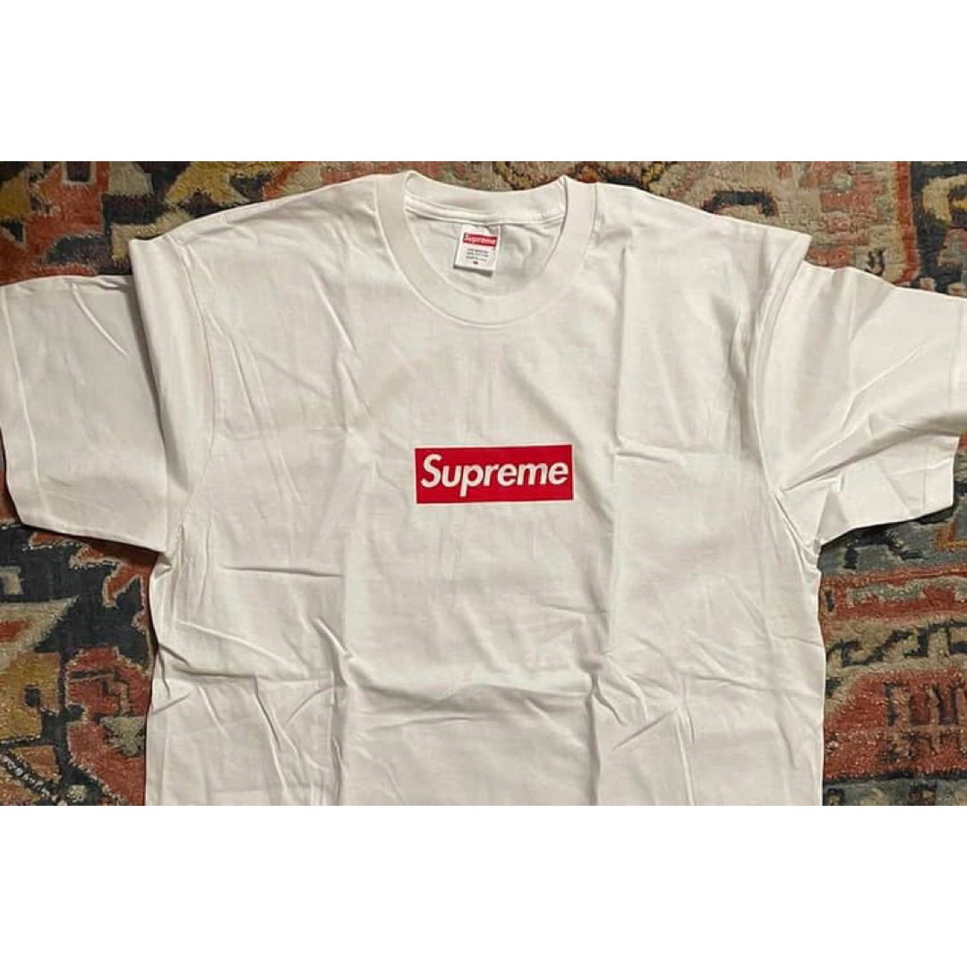 【新品】Supreme CrossBoxLogo Tee クロスボックスロゴ 白