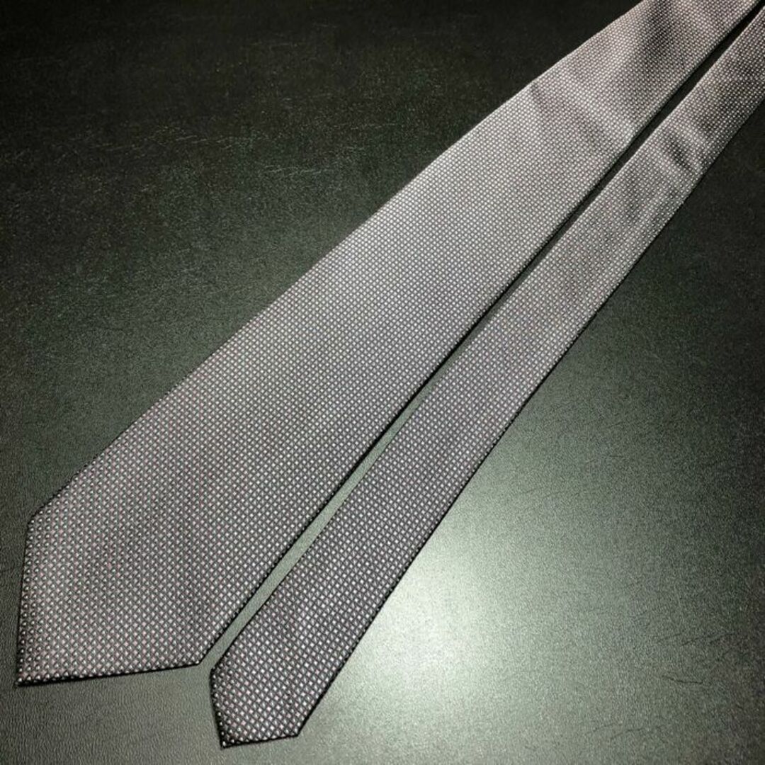 SPALDING(スポルディング)のスポルディング チェック ライトネイビー ネクタイ B102-G01 メンズのファッション小物(ネクタイ)の商品写真