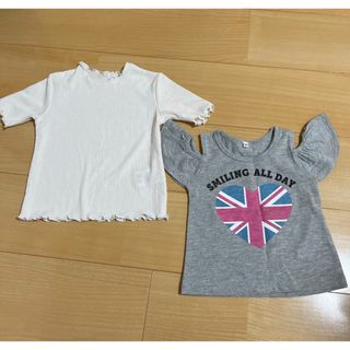 【美品】トップス 90cm 2枚セット(Tシャツ/カットソー)