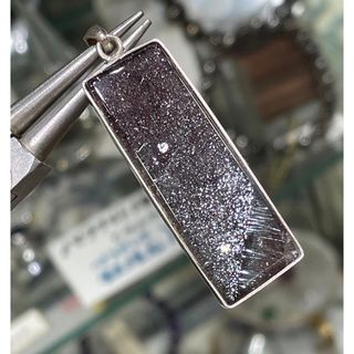 高品質 花火スーパーセブンクォーツ ペンダント ヘマタイトニードル ...