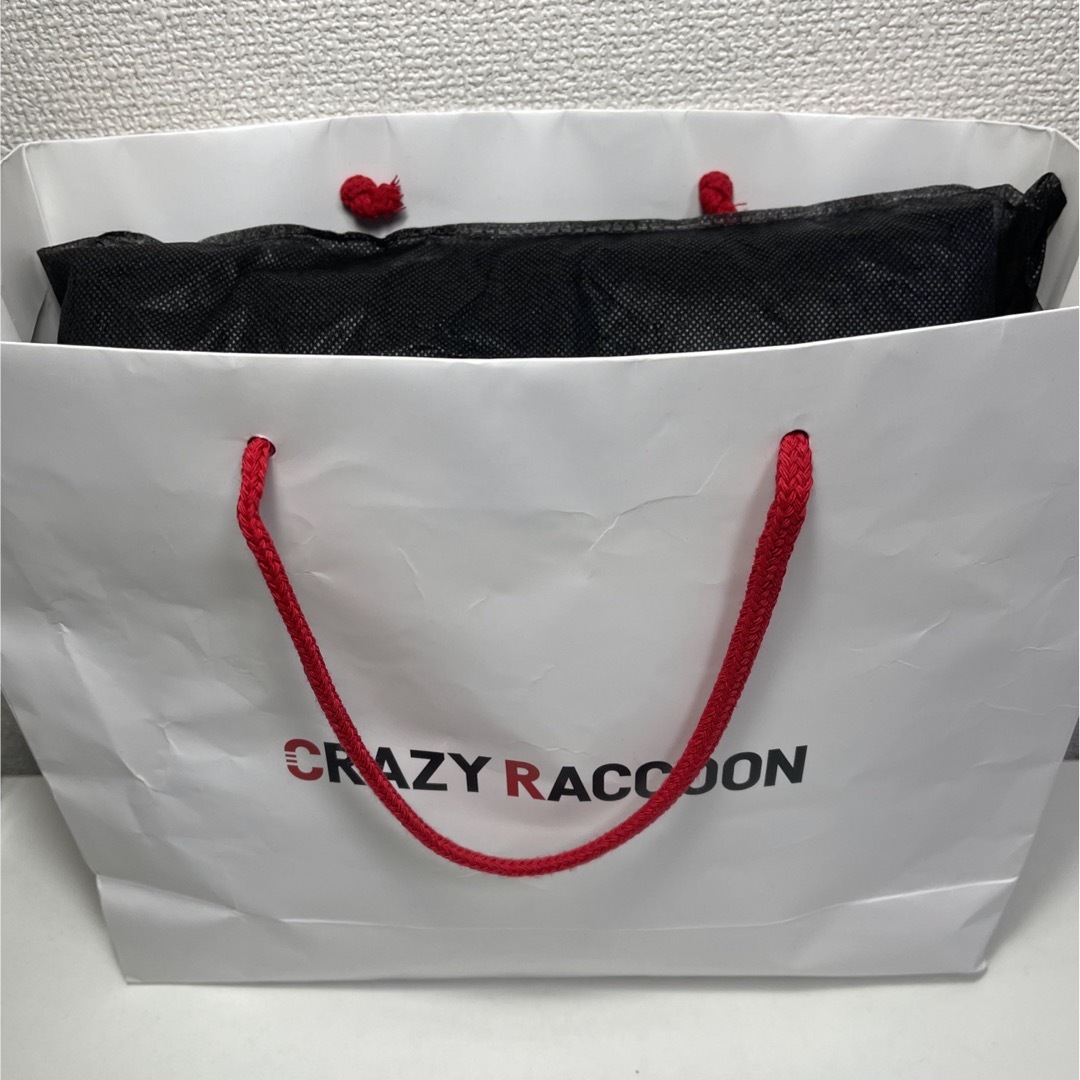 CRAZY RACCOON ロゴ トレーナー スウェット Lsize