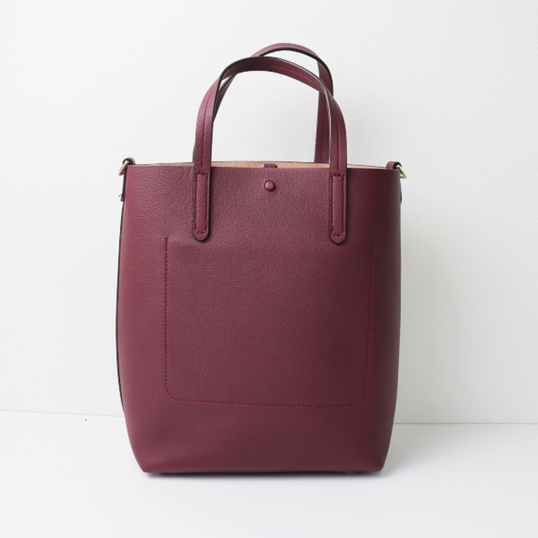 【新品】kate spade ケイトスペード スモーキーピンク×ボルドー