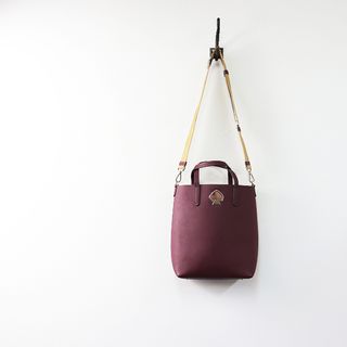 美品 kate spade new york ケイトスペード 3WAY レザートート