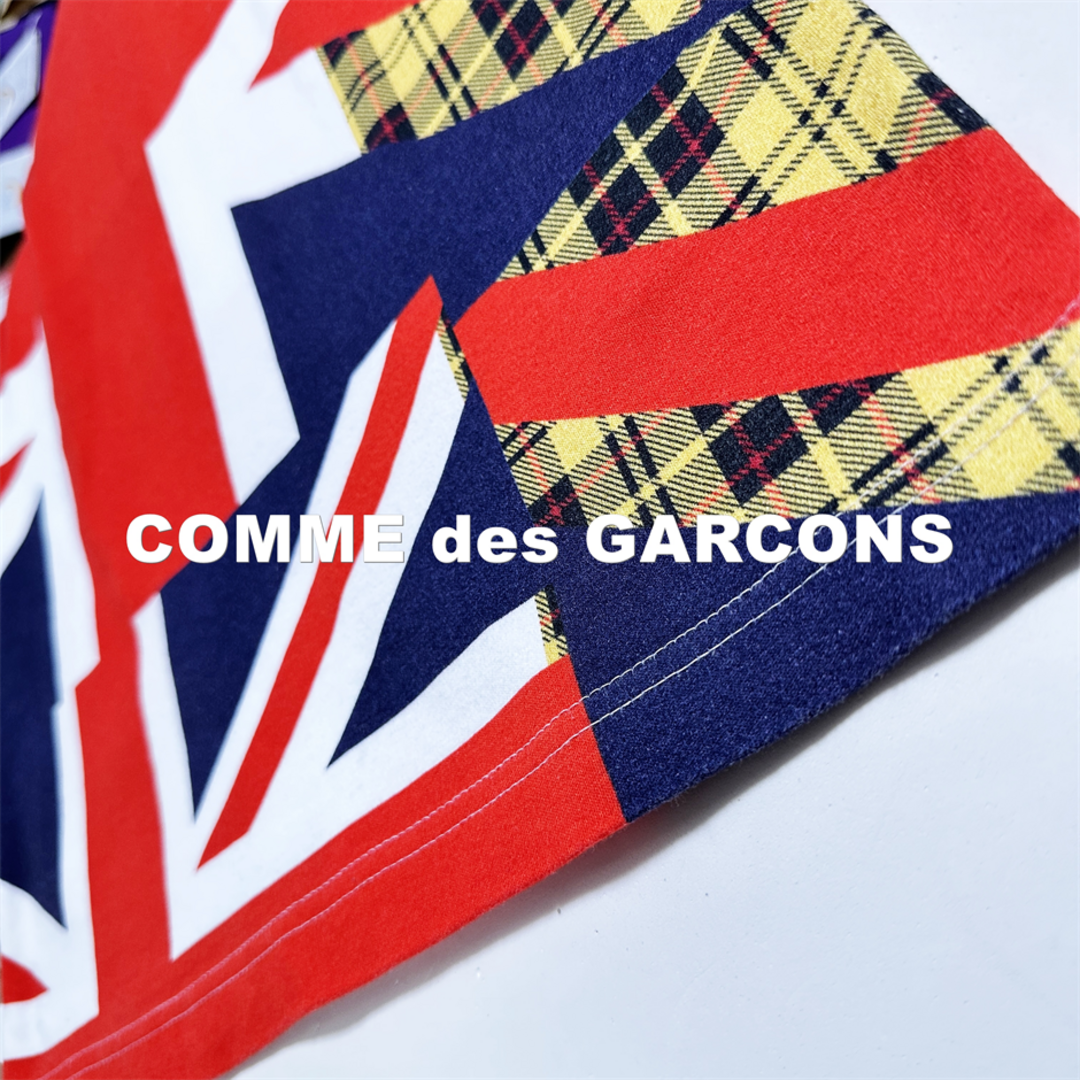 COMME des GARCONS(コムデギャルソン)の【COMME des GARCONS】ユニオンジャックテキスタイル Tシャツ レディースのトップス(Tシャツ(半袖/袖なし))の商品写真