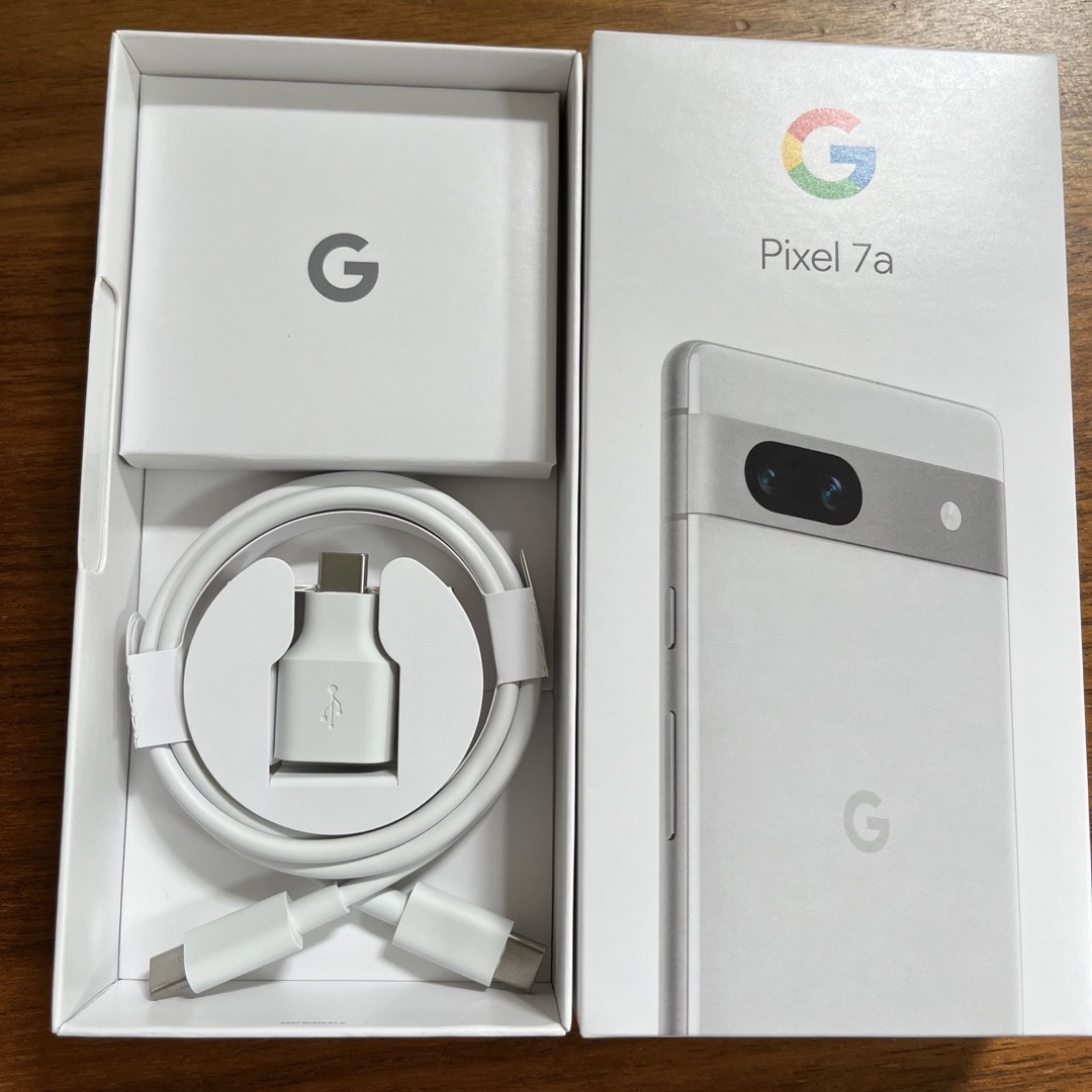 Google Pixel(グーグルピクセル)のGoogle Pixel 7a Snow ホワイト SIMフリー 未使用 スマホ/家電/カメラのスマートフォン/携帯電話(スマートフォン本体)の商品写真