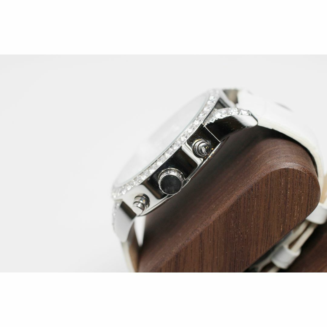FACEAWARD フェイスアワード DIAZ クオーツ スワロ  ホワイト レディースのファッション小物(腕時計)の商品写真