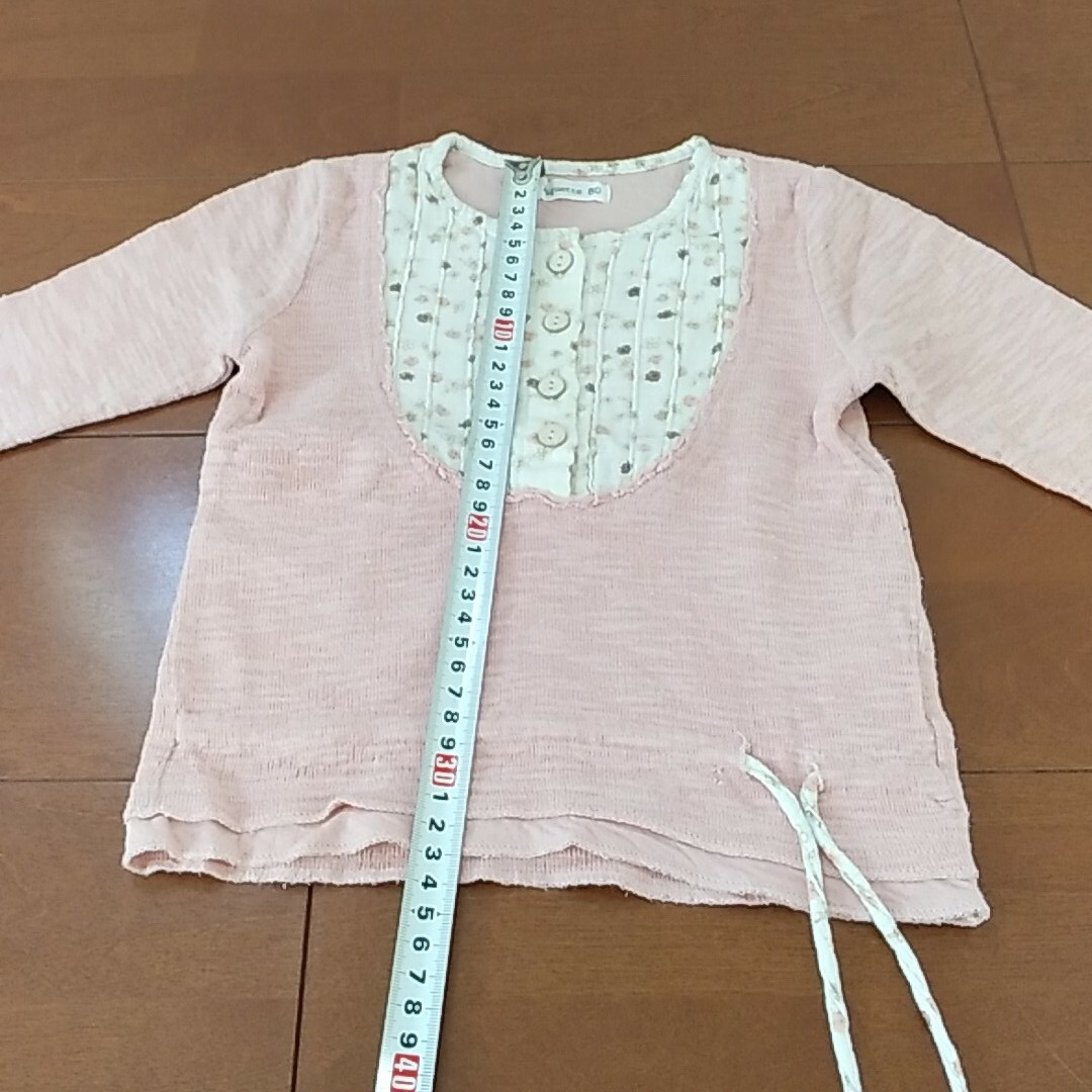 キムラタン(キムラタン)の80トップスインナー キッズ/ベビー/マタニティのベビー服(~85cm)(シャツ/カットソー)の商品写真