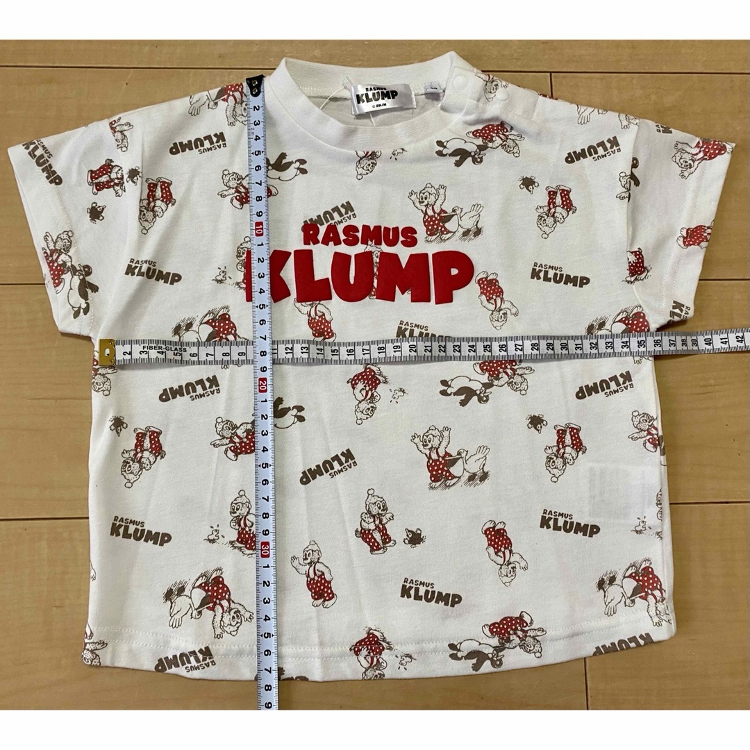 RASMUS  総柄Tシャツ　90 キッズ/ベビー/マタニティのキッズ服男の子用(90cm~)(Tシャツ/カットソー)の商品写真