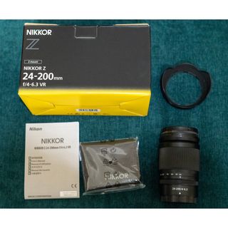 ニコン(Nikon)のNIKKOR Z 24-200mm f/4-6.3 VR レンズプロテクター付き(レンズ(ズーム))