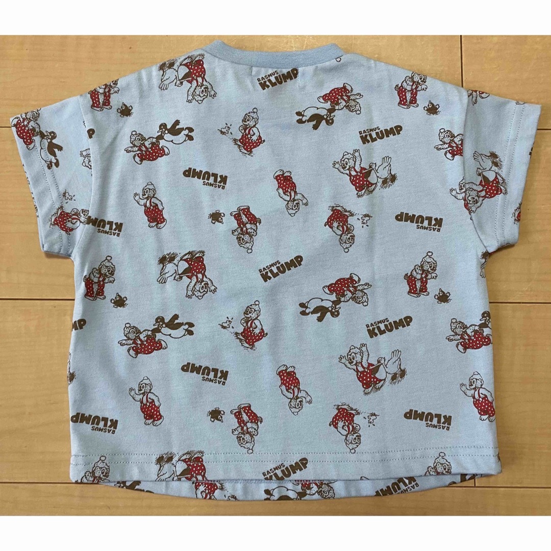 RASMUS  総柄Tシャツ　80 キッズ/ベビー/マタニティのベビー服(~85cm)(Ｔシャツ)の商品写真