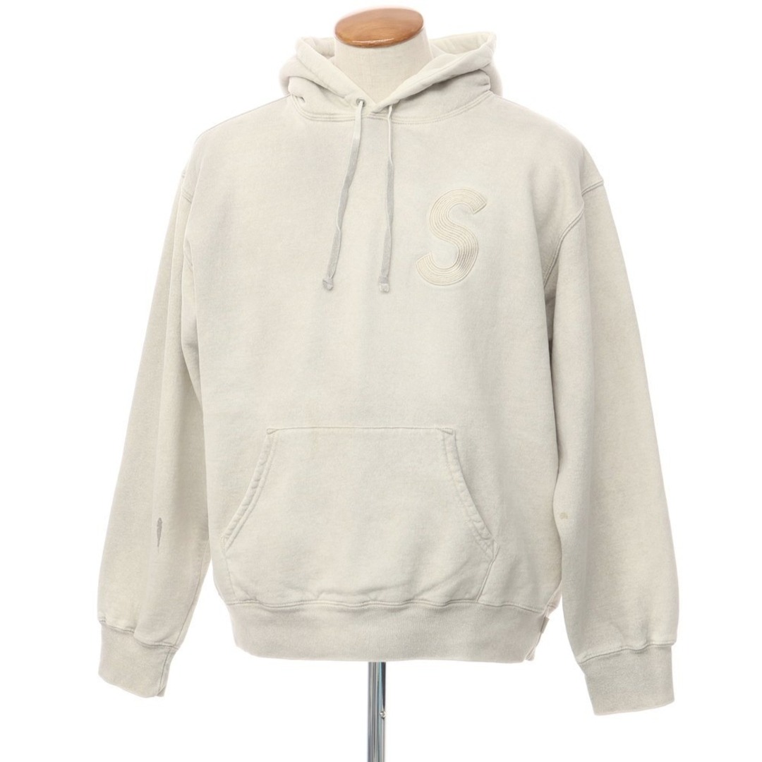 Supreme Overdyed Hooded Sweatshirt White