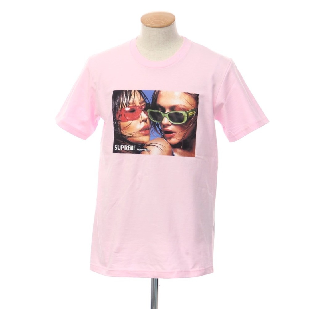 【中古】シュプリーム Supreme 2023年春夏 Eyewear Tee 半袖 クルーネック Ｔシャツ ピンク【サイズS】【メンズ】 |  フリマアプリ ラクマ