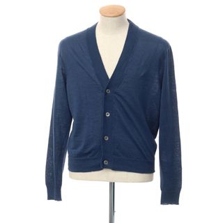 Drumohr - 【中古】ドルモア DRUMOHR リネン ニット カーディガン