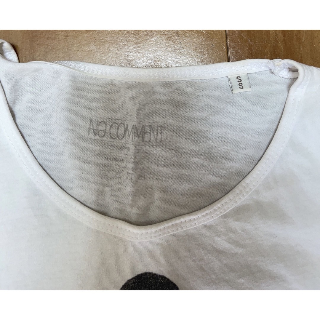 NO COMMENT PARIS レディースのトップス(Tシャツ(半袖/袖なし))の商品写真