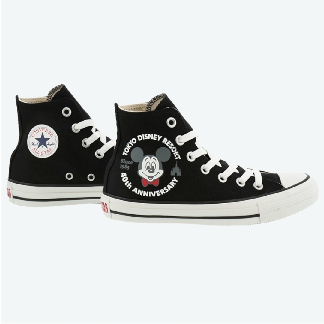 新品CONVERSE ディズニー40周年記念限定コラボスニーカー（24.5cm）靴