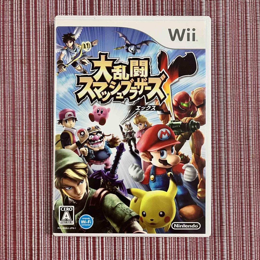 Wii(ウィー)の大乱闘スマッシュブラザーズX Wii エンタメ/ホビーのゲームソフト/ゲーム機本体(家庭用ゲームソフト)の商品写真