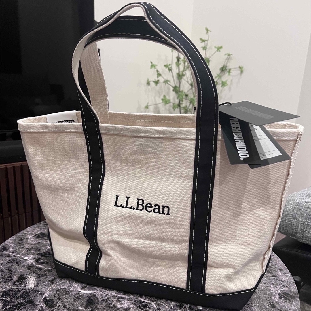 NEIGHBORHOOD(ネイバーフッド)の新品　ネイバーフッド キャンバス トート バッグ L.L.BEAN 黒　ブラック レディースのバッグ(トートバッグ)の商品写真