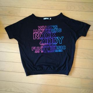 ジディー(ZIDDY)の黒Tシャツ★140★ZIDDY(Tシャツ/カットソー)