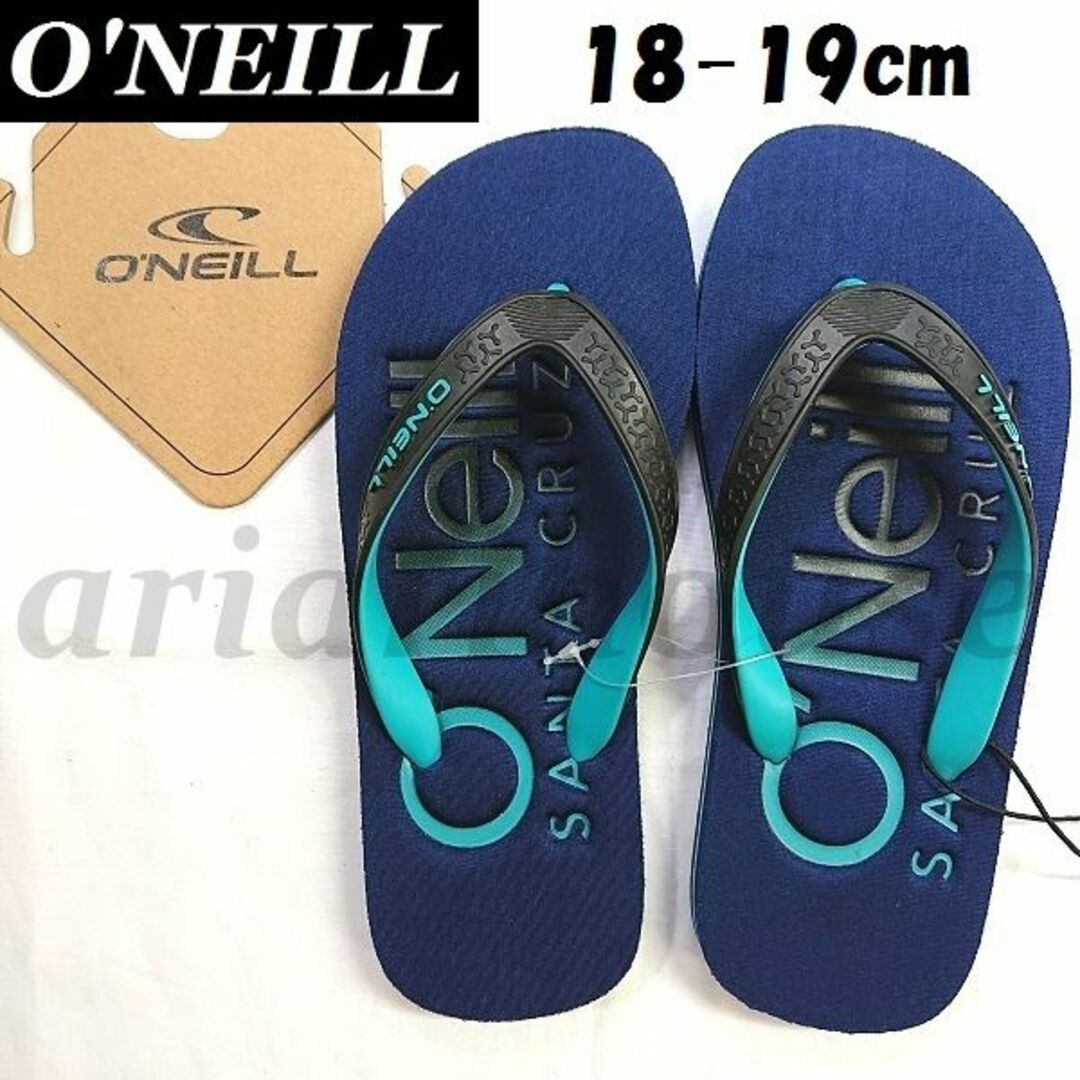 O'NEILL(オニール)の18-19㎝ O'neill オニール キッズ ビーチサンダル ジュニア キッズ/ベビー/マタニティのキッズ靴/シューズ(15cm~)(サンダル)の商品写真