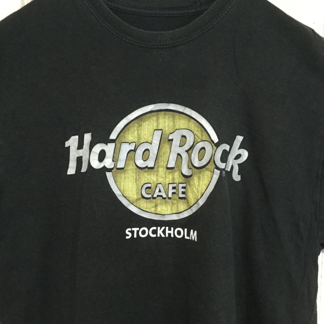 ハードロックカフェ　ストックホルム　Tシャツ　L