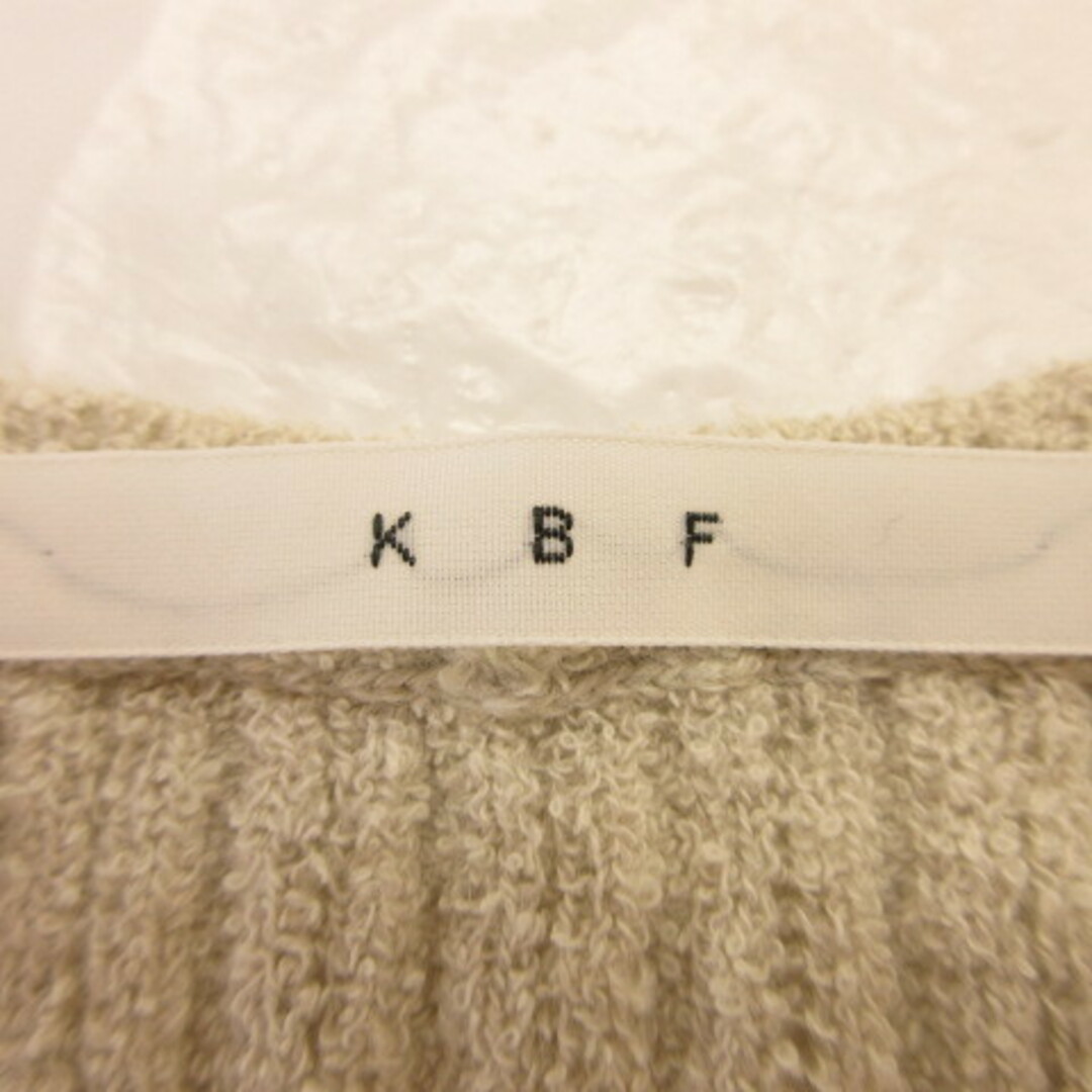 KBF(ケービーエフ)のケイビーエフ KBF アーバンリサーチ ニット ノースリーブ スクエアネック レディースのトップス(ニット/セーター)の商品写真
