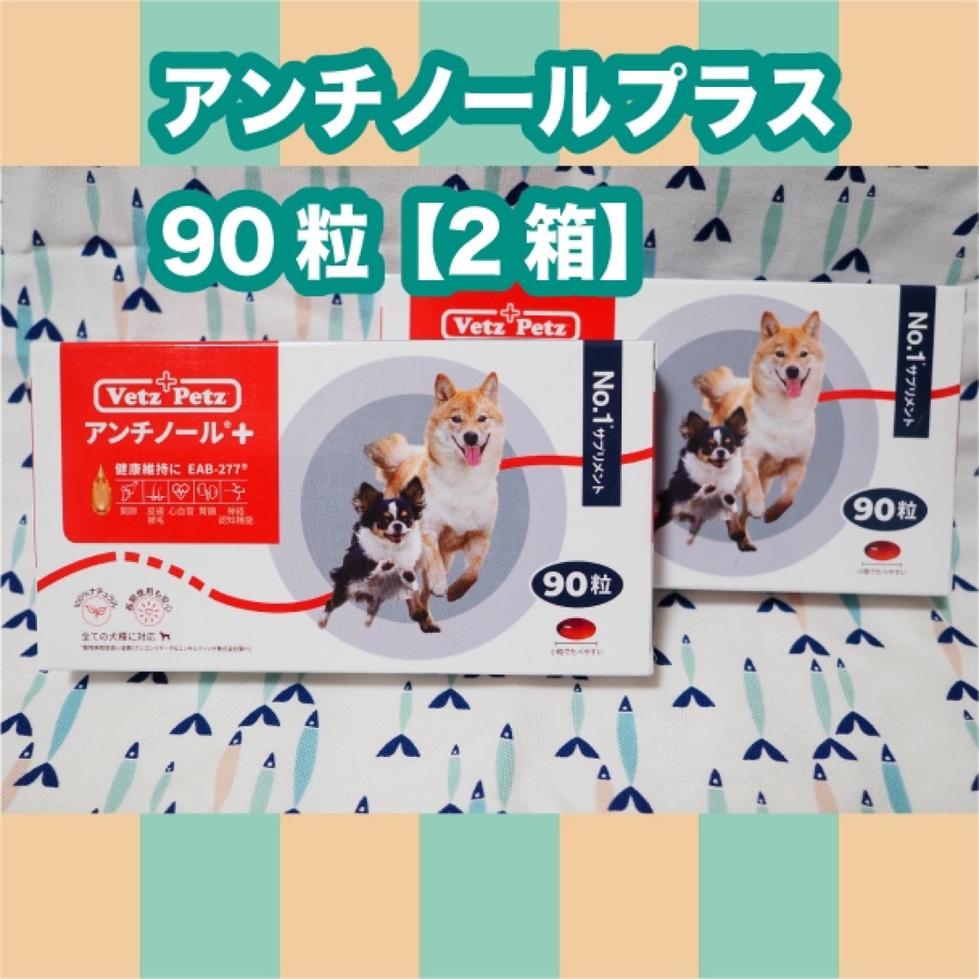 アンチノールプラス　犬用　90粒　2箱