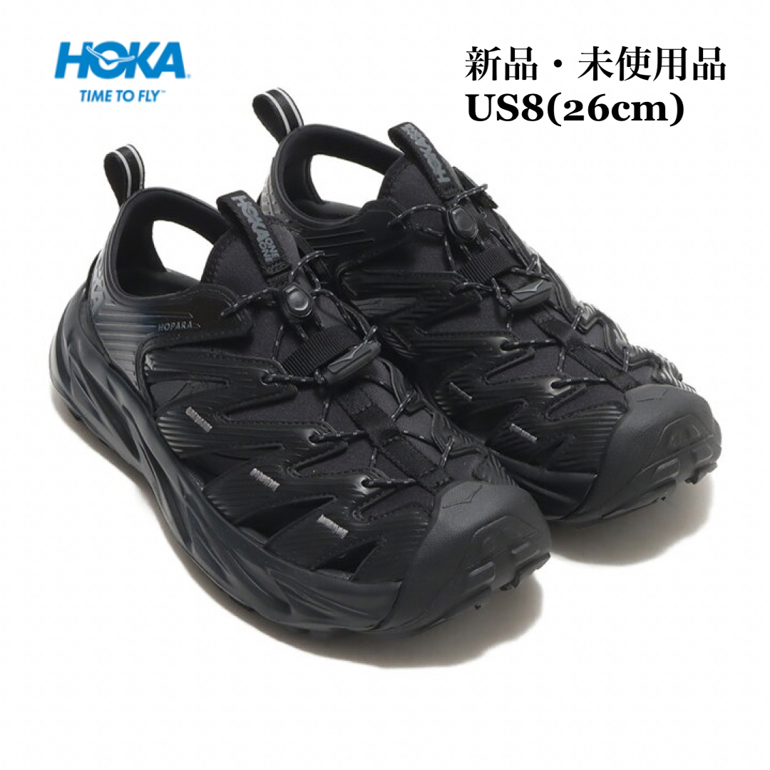 HOKA ONE ONE ホカオネオネ HOPARA ホパラ ブラック サンダル