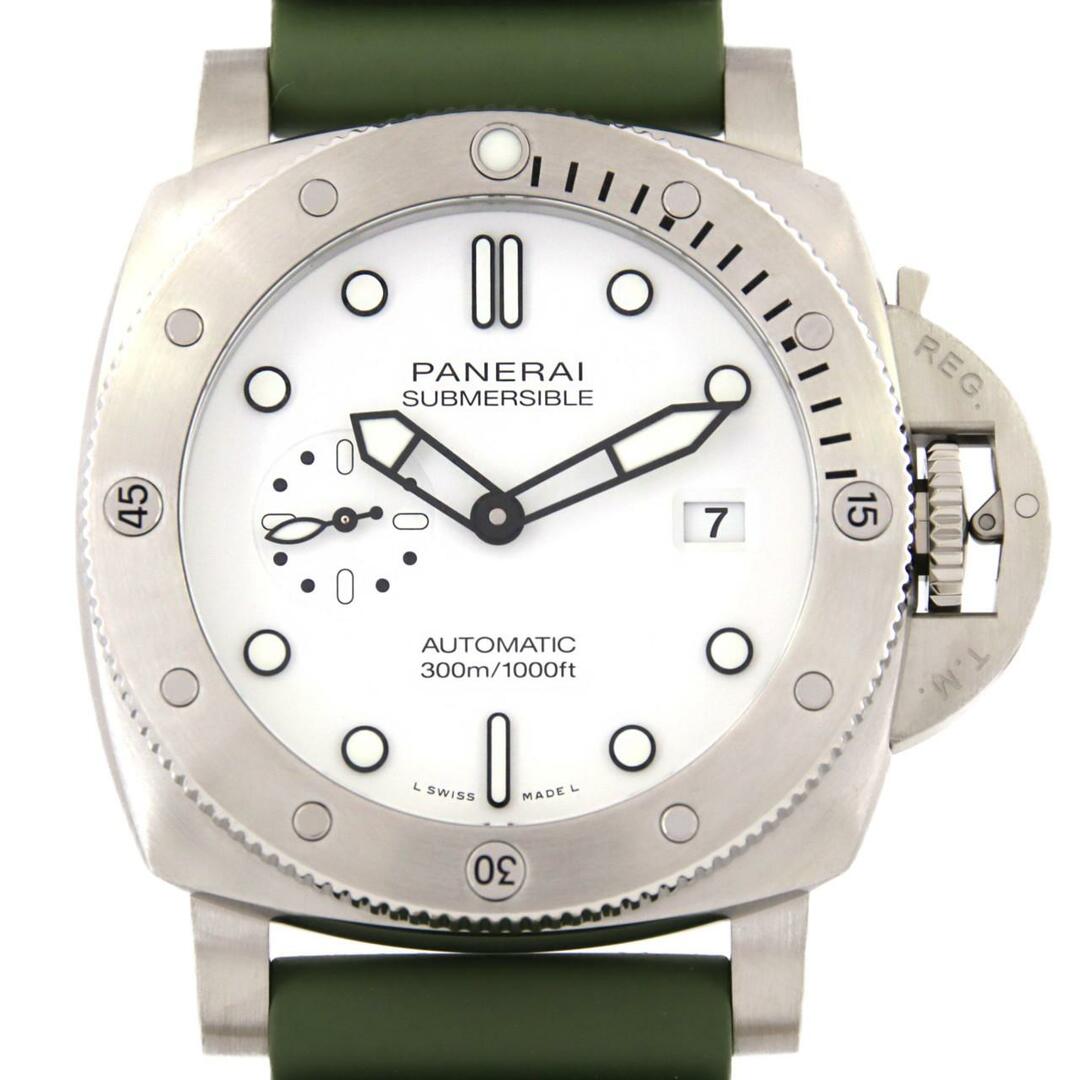 PANERAI(パネライ)の【新品】パネライ サブマーシブルクアランタクアトロビアンコ PAM01226 SS 自動巻 メンズの時計(腕時計(アナログ))の商品写真