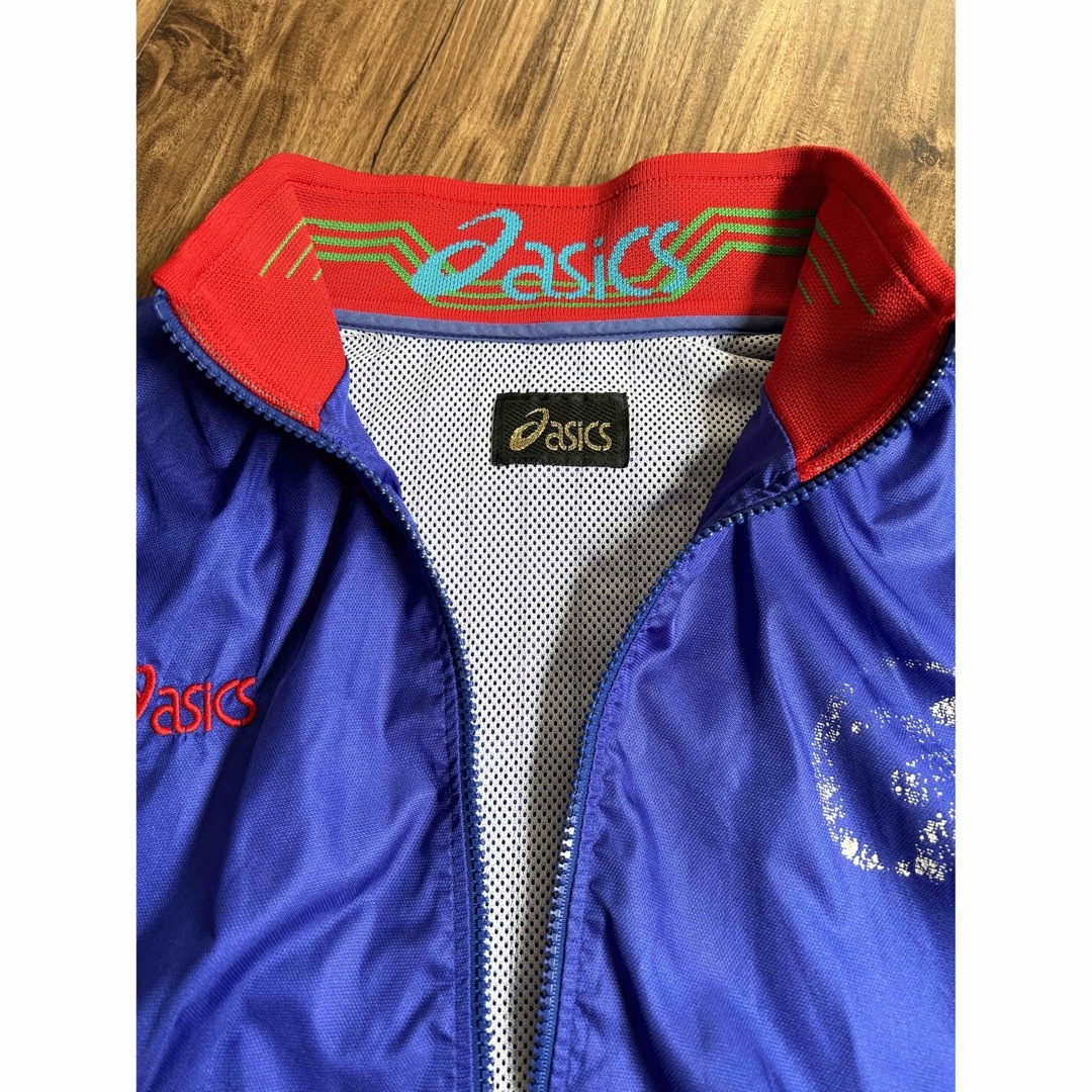 asics(アシックス)のvintage 80s アシックス　Oサイズパープル　ジャージ メンズのトップス(ジャージ)の商品写真