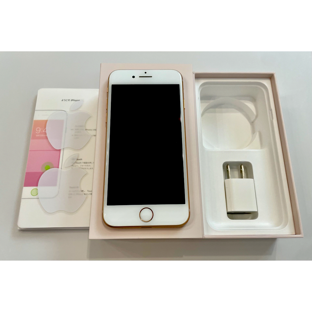 iPhone8 本体 RoseGold 64 GB SIMフリー 美品！