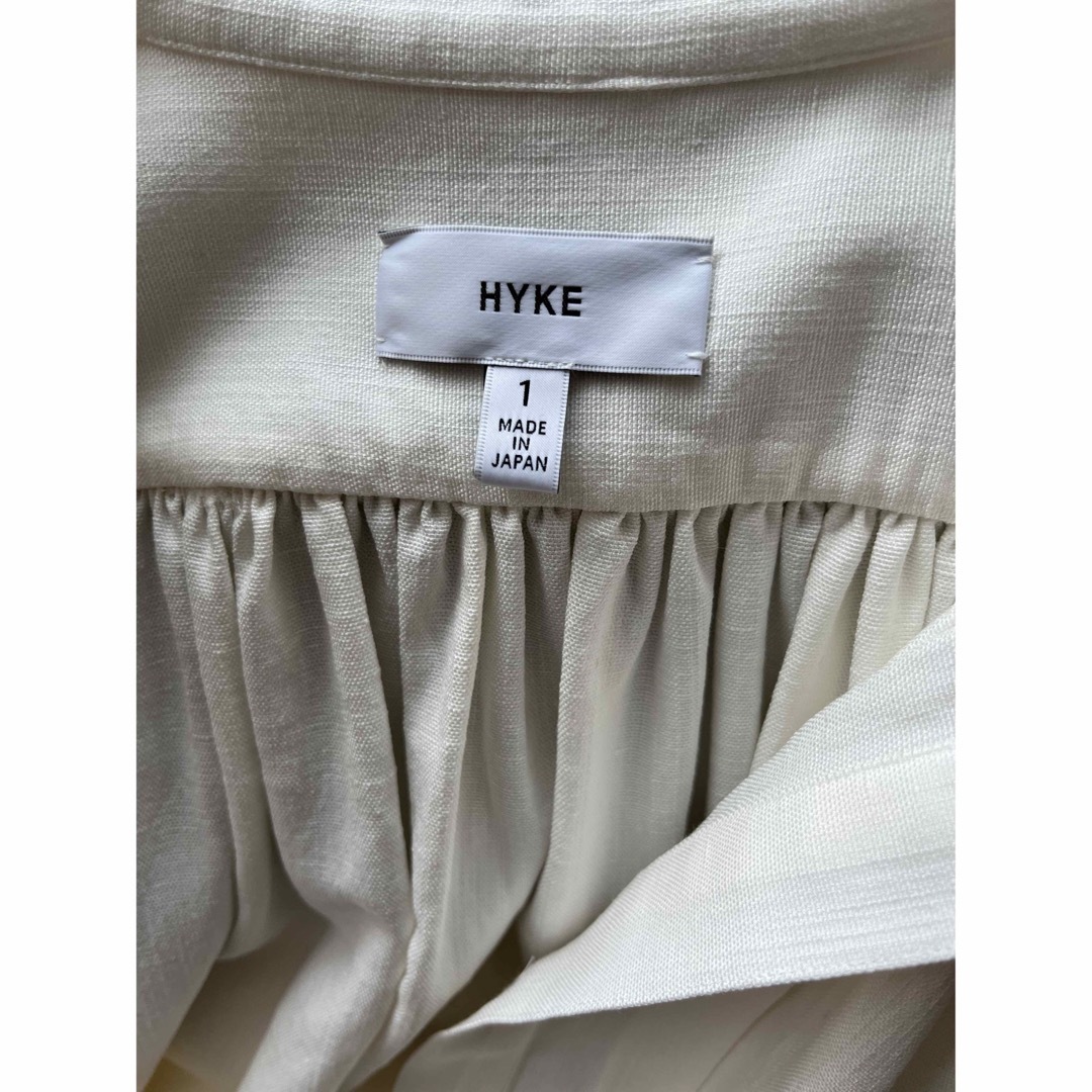 HYKE 21aw linen smock dress