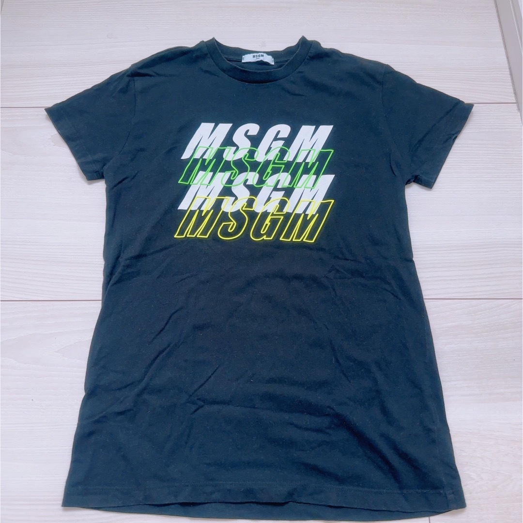 MSGM(エムエスジイエム)のMSGM KIDS❤️‍🔥Tシャツ キッズ/ベビー/マタニティのキッズ服男の子用(90cm~)(Tシャツ/カットソー)の商品写真